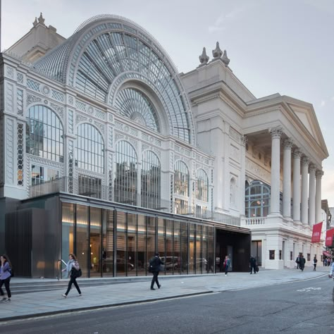 The Royal Opera House London, London Opera House, Opera House Exterior, Royal Opera House London, Stanton Williams, Architecture 101, Architecture Renovation, The Royal Opera House, Architecture Aesthetic