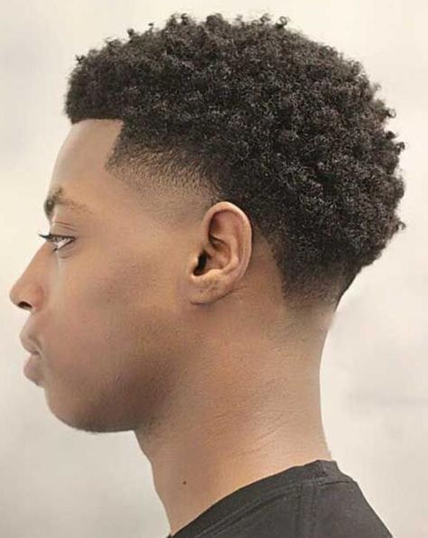 Classical African American Blowout Afro Fade Haircut, Black Man Haircut Fade, Low Haircuts, Temp Fade Haircut, Black Haircuts, Blowout Haircut, Black Haircut Styles, Men Fade Haircut Short, Fade Haircut Styles