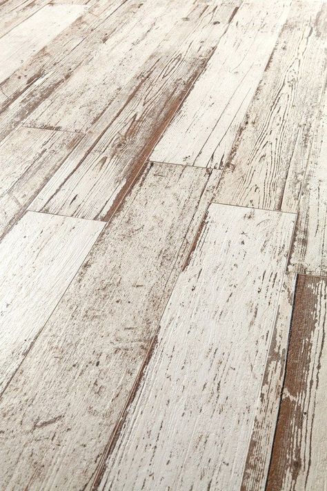 Porcelain tile that looks like distressed wood. Link shows various colors. Would be pretty for floors or backsplashes. Very cool! Ceramic Floor Tile, Into The Wood, Wood Look Tile, Chic Bathrooms, Vogue Australia, Ceramic Floor, Style Tile, Into The Woods, Distressed Wood