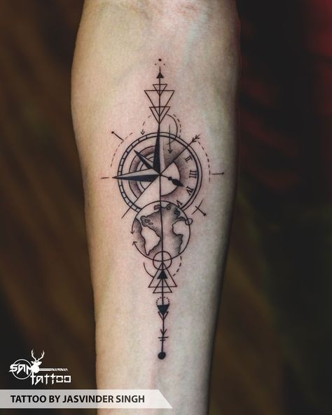 Back Tattoo Full, Ace Tattoo One Piece, Tattoo Full Back, Compass Tattoos Arm, Compass And Map Tattoo, Full Back Tattoo, Tattoo Cross, Simple Forearm Tattoos, Skull Hand Tattoo