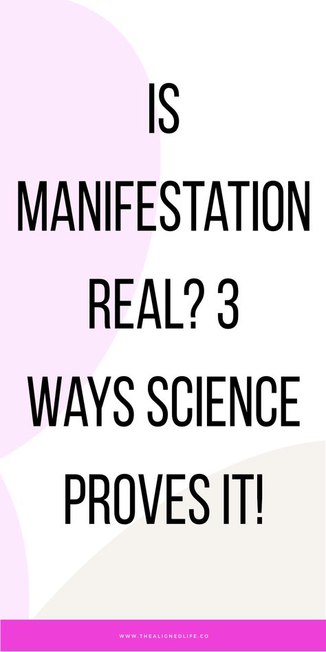 Is Manifestation Real? 3 Ways It's Proven By Science! Is Manifestation Real, Manifestation Is Real, Self Concept, Neville Goddard, Law Of Attraction Tips, How To Manifest, Law Of Attraction, Science