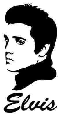 Elvis Presley Silhouette, Black Template, Wood Burning Stencils, Cool Stencils, Elvis Presley Pictures, Book Folding Patterns, Painting Canvases, Wood Burning Patterns, Silhouette Stencil