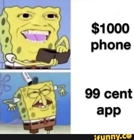 $1000 phone 99 cent app – popular memes on the site iFunny.co #spongebob #tvshows #ifunny #wtf #hahah #lol #wow #dank #life #funny #spongebob #phone #cent #app #pic Funny Apps, Funny Spongebob Memes, Pineapple Under The Sea, Spongebob Funny, Spongebob Memes, Komik Internet Fenomenleri, What’s Going On, Really Funny Memes, Funny Me