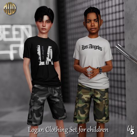 The Mod Collective - Sims 4 - Clothes - WisteriaSims - For children - Logan Clothing Set for children Sims 4 Childs Cc, Cc Men Clothes Sims 4, Sims 4 Cc Finds Male Clothes, The Sims 4 Cc Patreon Child Boy Clothes, Sims 4 Male Child Hair, Toddler Clothes Sims 4 Cc Boy, Sims 4 Infant Hair Cc Male, Urban Child Cc Sims 4, Sims Boy Clothes