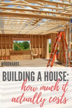 How much it actually costs to build a house (with dollar amounts) - a real-life custom home built on a budget Organizar Closet, Green Homes, Crown Moldings, Build A House, Home Building Tips, Greenhouse Plans, Build Your Own House, Cost To Build, Baby Shower Decor