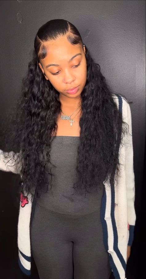 Quick Waves Hair, Quick Waves, Hair Plugs, Frontal Hairstyles, Spring Hairstyles, Baddie Hairstyles, Everyday Hairstyles, Half Up Half Down, Hair Waves