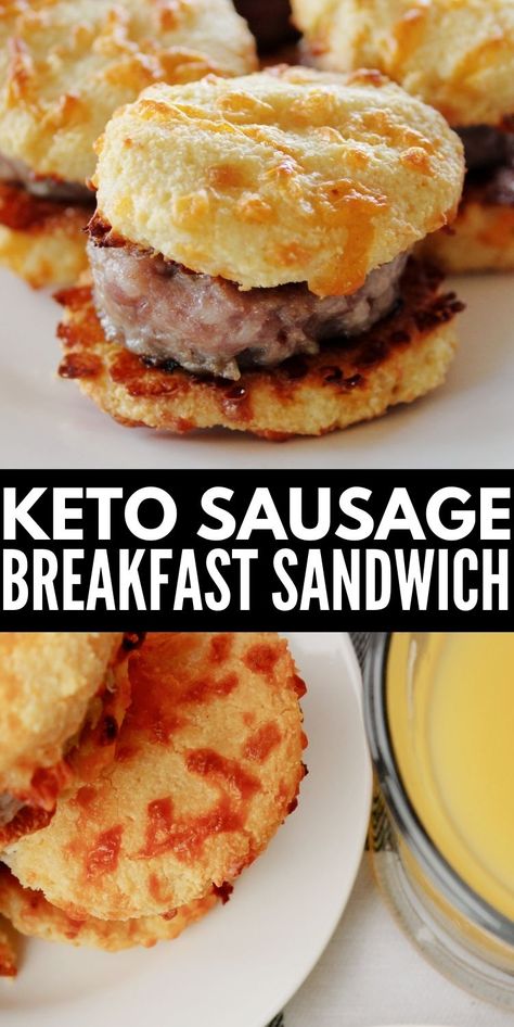 Sausage Egg Sandwich, Egg Breakfast Sandwich, Sausage And Egg Breakfast, Best Keto Breakfast, Healthy Breakfast Sandwich, Quick Keto Breakfast, Keto Sausage, Egg Sandwich Breakfast, Sausage Sandwiches