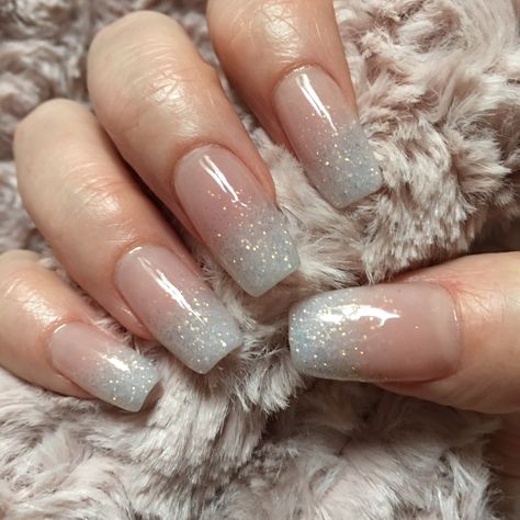 Glitter baby boomer nails Glitter Baby Boomer Nails, Baby Boomer Nails Glitter, Baby Boomer Nails Color, Ongles Gel French, Baby Boomers Nails, Heart Nail Designs, Vacation Nails, Baby Boomer, Halloween Nail Art