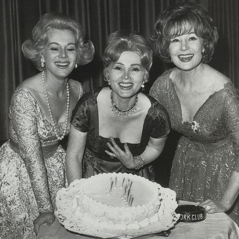 The Gabor Sisters                                                                                                                                                                                 More Magda Gabor, Gabor Sisters, Zsa Zsa Gabor, Star Costume, Zsa Zsa, Celebrities Then And Now, Celebrity Families, Classic Movie Stars, All In The Family