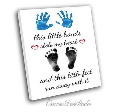 Footprints of Love: Baby Footprint Craft Ideas Months Photoshoot, Baby Footprints Christmas, Baby Hand And Foot Prints, Baby Footprint Crafts, Baby Handprint Art, Baby Handprint Crafts, Baby Footprint Art, Footprint Craft, First Birthday Posters