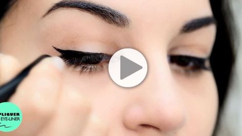 Offrez-vous un vrai regard de pin-up grâce à nos conseils vidéo step by step Maquillage Pin Up, Makeup Step By Step, 3rd Eye, Beauty Box, Septum Ring, Makeup Tutorial, Eyeliner, Sleep Eye Mask, Pin Up