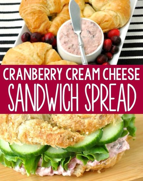 Cranberry Cream Cheese Spread, Cream Cheese Spread Recipes, Skillet Chicken Parmesan, Cream Cheese Sandwiches, Seared Salmon Recipes, Holiday Leftovers, Cream Cheese Spread, Beef Tips And Gravy, Cream Dip