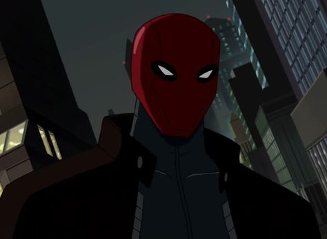 Red Hood Movie, Batman Under The Red Hood, Under The Red Hood, Superboy Prime, Red Hood Dc, Future Batman, The Red Hood, Black Anime Guy, Red Hood Jason Todd