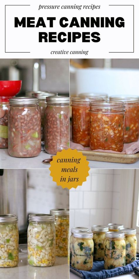 Amish Canning Recipes, Canning Beef Stew, Country Meals, Meat Canning, Canning Meals, Pressure Canning Meat, Freezing Recipes, Canning Meat, Water Bath Canning Recipes