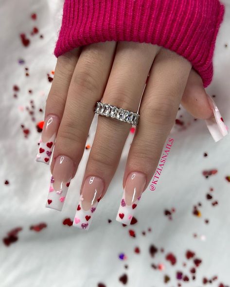 Short Coffin Nails Designs, Fireplace Tv Wall Decor, Plum Nails, Room 2023, Fireplace Tv Wall, Valentines Day Nails, Blue Acrylic Nails, Stylish Nails Designs, Nail Designs Valentines