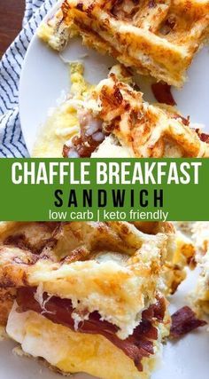 Chaffle Breakfast, Cheap Keto, Vanilla Wafer, Eating Keto, Breakfast Sandwich Recipes, Baking Powder Uses, Sandwich Bar, Keto Diet Breakfast, Wafer Cookies