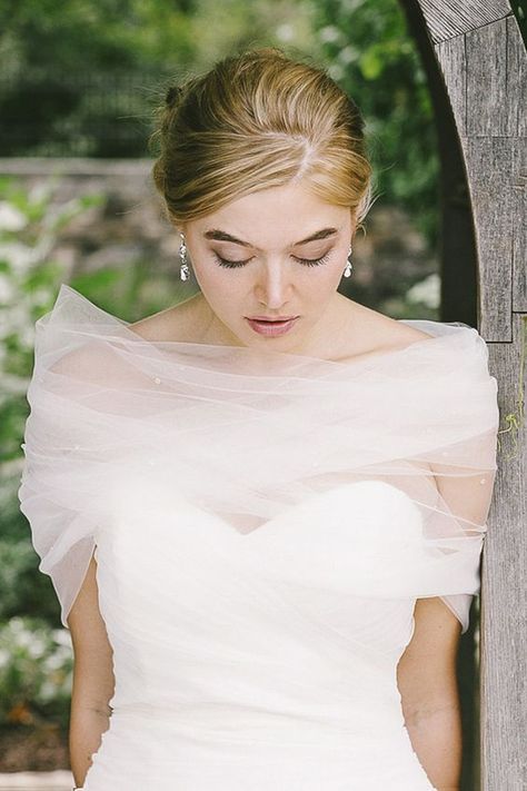 Tulle Wedding Decorations, Wedding Dress Topper, Dress Topper, Bride Headpiece, Bridal Shawl, Bridal Wrap, Dress 2015, Scarf Style, Wedding Wraps