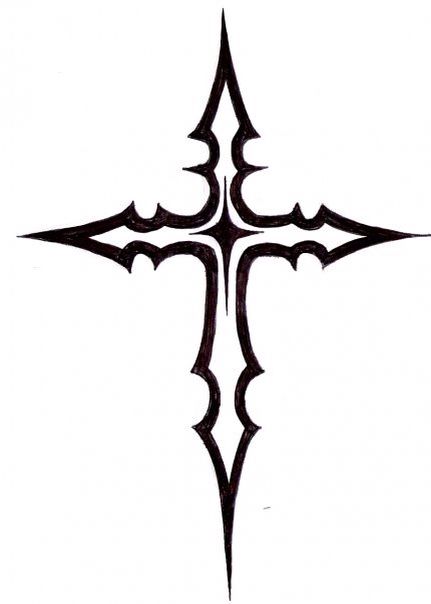 Crosses Drawing Sketches, Skull Tattoo Stencil For Men, Grunge Cross Drawing, Y2k Cross Design Drawing, Aesthetic Cross Drawing, Cross Y2k Drawing, Goth Cross Drawing, Upside Down Cross Drawing, Cybersigil Cross