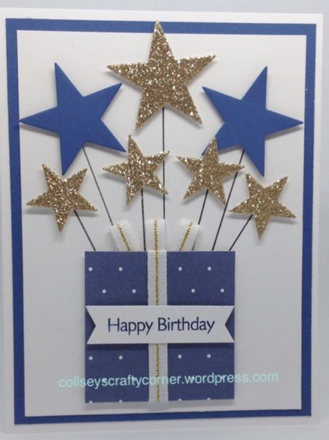 Birthday Gorgeous, Happy Birthday Cards Handmade, Happy Birthday Cards Diy, Stampin Up Birthday Cards, Creative Birthday Cards, 21st Birthday Cards, Simple Birthday Cards, Birthday Card Craft, Card Decoration