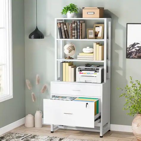 File Cabinet with 2 Drawer,Filing Cabinet Printer Stand, Bookshelves with Drawers - Bed Bath & Beyond - 33789342 Office Necessities, Ikea Bookcase, 2 Drawer File Cabinet, Drawer Filing Cabinet, Office Storage Cabinets, File Drawer, Printer Stand, File Cabinets, Open Bookcase