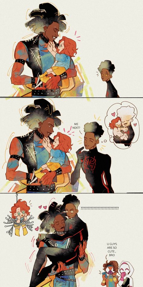 Miles X Spider Byte, Miles Morales X Hobie Brown Fanart, Miles Morales X Hobie Brown Ship, Hobie X Miles Ship, Understanding Boyfriend, Miles And Hobie, Miles Morales X Hobie Brown, Miles X Hobie, Hobie X Miles