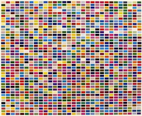 How To Make A Gerhard Richter Color Chart Painting Colour Fields, Shingle Colors, Gerhard Richter, East Germany, All Colors, Color Chart, Colorful Flowers, Painting & Drawing, All The Colors