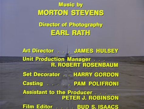 End credits | The Horror at 37,000 Feet (1973 TV Movie) Movie Ending Credit, Movie Credits Design, End Credits Aesthetic, End Credits Design, Film Credits Design, Ending Credits, Movie Font, Colorful Movie, Movie Credits