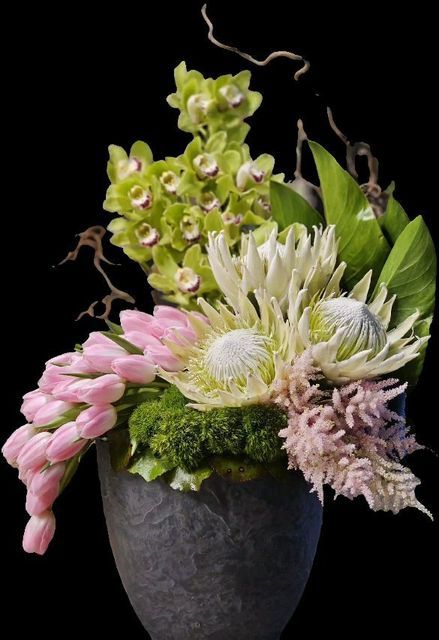 Orchid Bowl Centerpiece, Chrysanthemum Flower Arrangement, Orchid Bowl, Flowers Australia, Orchid Flower Arrangements, Bowl Centerpiece, Chrysanthemum Flower, Centerpiece Bowl, Orchid Flower