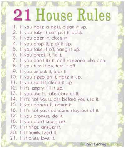 great ideas for your family house rules Uppfostra Barn, Parenting Rules, Rules For Kids, Quotes Family, Education Positive, Family Rules, Smart Parenting, Chores For Kids, Kids Behavior