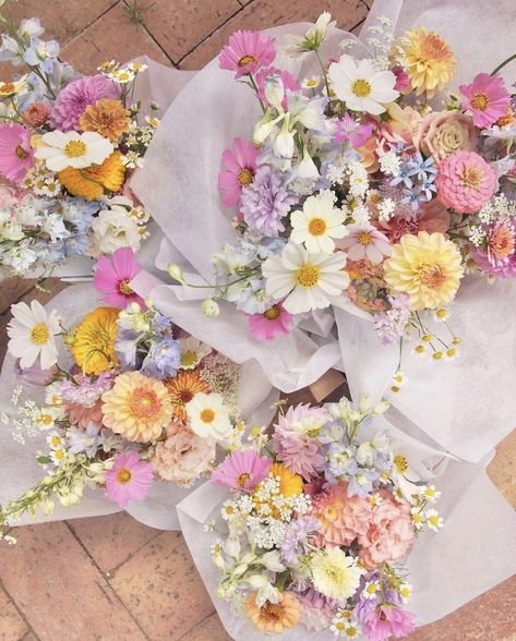 Pastel Wildflower Bouquet, Pastel Flower Arrangements, March Weddings, Spring Planting, Wedding Instagram, Adelaide Hills, Boquette Flowers, Nothing But Flowers, Flower Therapy