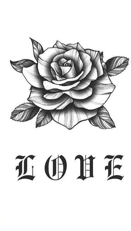 Traditional Rose Black And Grey, Rose Black And Grey, Rose Tattoo Flash, Grey Rose Tattoo, Imam Image, Traditional Rose, Traditional Roses, Hand Tattoos For Guys, Tattoo Stencil