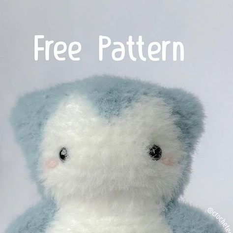 Crocheted By El ･ᴗ･ on Instagram: "💤 Free Snorlax Pattern 💤  ◠ I’ve wanted to release another free pattern for the past few months! Snorlax is one of my favorite Pokémon’s so I’m excited to be releasing a pattern for him. I hope you enjoy making him(@￣ρ￣@)ｚｚ🤍   Thank you so much to my wonderful friend Kelley (@kelley.crochet ) for testing! Without her help this release wouldn’t have been possible🤍  ◠ ▫️: Click link in bio to find patterns/ plushie order form ▫️: Pattern credit: @crochetedbyel  ◠ #crochet #crocheted #crocheter #crochetersofinstagram  #crochetaddict #crochetersofig #amigurumi #plush #plushiesofinstagram #crochettoy #crochetdoll #crochetlove #crocheteveryday #pokémon #crochetlife #crochetdesign #crochetart #snorlax #plushie #pokemon #patterndesign #pattern #freepattern #f Rockruff Crochet Pattern, Snorlax Pattern Crochet, Crochet Snorlax Pattern, Crochet Slowpoke, Free Crochet Pattern Pokemon, Knit Plushies Pattern Free, Psyduck Crochet Free Pattern, Snorlax Crochet Pattern Free, Free Crochet Patterns Instagram