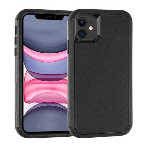 Joylifeboard Case Compatible with iPhone 11 Case,Heavy Duty Protection Phone Case,iPhone 11 Phone Case,Shockproof Full Body Protective Durable Phone Cover for iPhone 11,Black Iphone 11 Phone, Iphone Watch, Iphone Obsession, Phone Case For Iphone 11, Apple Iphone 11, Iphone 11 Case, Case For Iphone 11, Black Phone Case, Silicone Cover