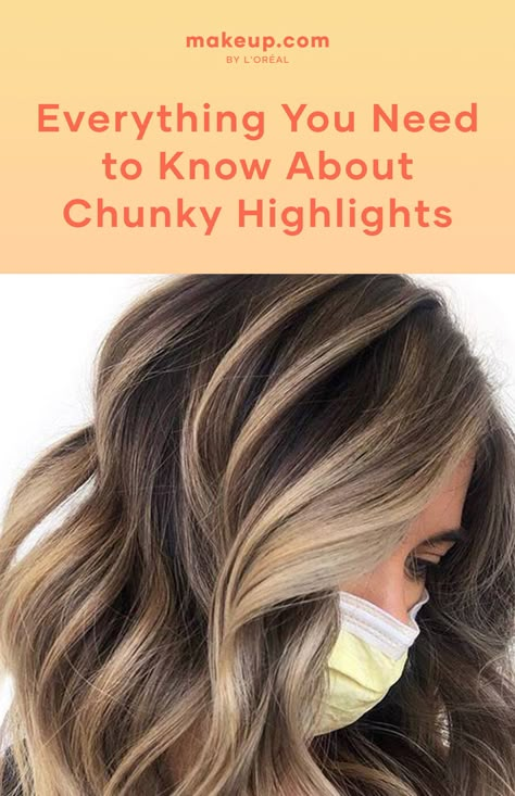 How to Get Chunky Highlights in Your Hair Chunky Low Lights For Brown Hair, Cute Color Hair Ideas Highlights, Bold Blonde Highlights On Dark Hair, Chunky Hair Color Ideas, Chucky Brown And Blonde Highlights, Summer Hair Color For Brown Hair, Tip Out Highlights, Chunky Carmel Blonde Highlights, Blonde Balayage 2023 Trends