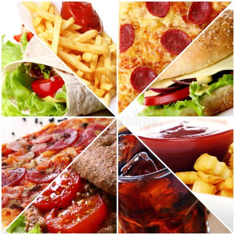 Fast Food Collage. Collage of different fast food products , #affiliate, #Collage, #Food, #Fast, #products, #food #ad Fatty Acid Foods, Trans Fat Foods, High Cholesterol Foods, Food Collage, Cholesterol Foods, Fat Foods, High Cholesterol, Foods To Avoid, Food Industry