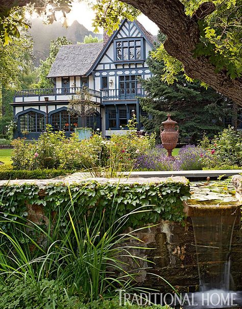 Meticulously Restored Tudor House in Utah English Tudor House Plans, English Tudor House, Tudor House Exterior, Tudor House Plans, Tudor Style Homes, English Tudor, Tudor House, Tudor Style, Style Photography