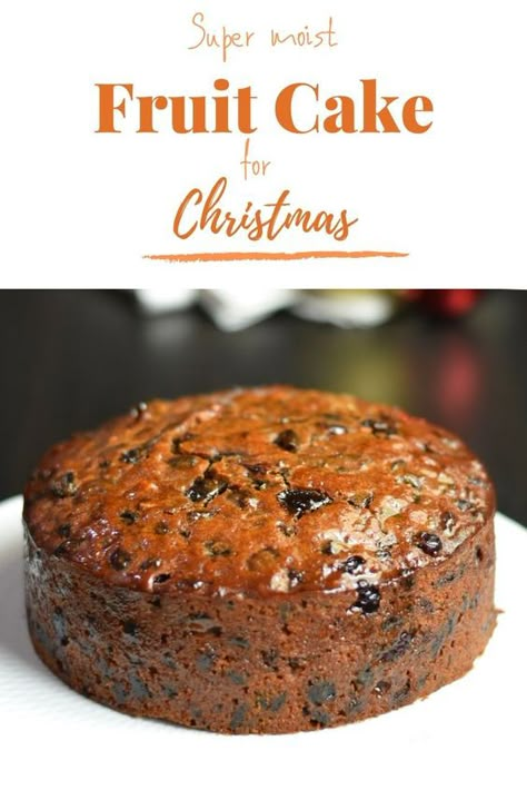 Easy Fruit Cake Recipe, Moist Fruit Cake, Moist Fruit Cake Recipe, Easy Fruit Cake, Best Fruit Cake Recipe, Fruit Cake Recipe Easy, Cake For Christmas, Boiled Fruit Cake, Fruit Cake Recipe Christmas