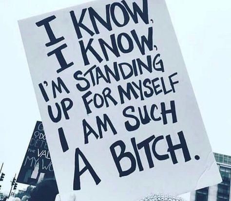 Women Rights, Inspirerende Ord, Protest Signs, Intersectional Feminism, Feminist Quotes, Womens March, Infp, Womens Rights, Girl Power