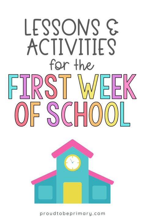 Lessons and activities to make the start of school memorable for kids. Welcome a new class of students during back to school and during the first week with these gift ideas, classroom management tips, and ways to build community. #backtoschool #b2s #communitybuilding #firstweekofschool #socialemotionallearning #friendshipbuilding #socialskills #classroommanagement #studentgifts Class Mission Statement, First Week Of School Activities, Classroom Setup Elementary, Teacher Diy, First Week Activities, Welcome To Class, Start Of School, Classroom Welcome, Welcome To School