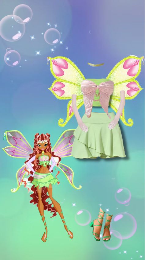 Aisha Winx Club Costume, Winx Costume, Winx Aisha, Winx Cosplay, Aisha Winx, Halloween Trio, Fairy Clothes, Cute Halloween Costumes, Party Party