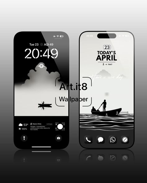 Black and white wallpaper, hidden dock,widget icon #wall #wallpaper #black #white #iphonewallpaper #phonewallpaper #4kwallpaper #hdwallpapers #widget #icon #iphone16 #appleiphone Black Vision Wallpaper, Vision Wallpaper, Wallpaper Black, Widget Icon, Black And White Wallpaper, White Wallpaper, Wall Wallpaper, Hd Wallpaper, Apple Iphone