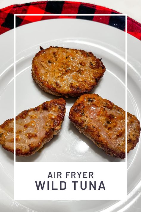 Air Fryer Wild Tuna Air Fryer Tuna, Tuna Dishes, Tuna Fillet, Fresh Tuna, Hearty Comfort Food, Western Food, Quick Weeknight Meals, Tasty Bites, Air Fry