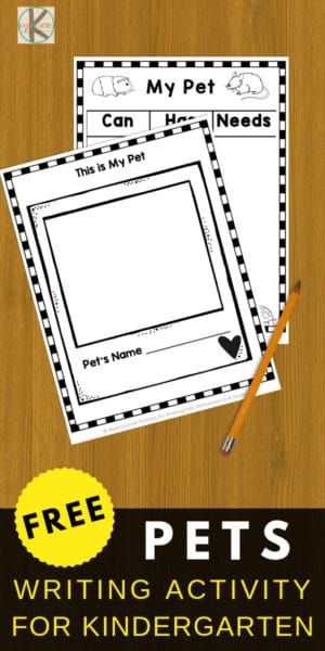 This FREE writing about pets printable book for your kindergarten students will integrate reading and writing all in one activity.   #fhdhomeschoolers #freehomeschooldeals #writeaboutpets Pet Writing Activities, Pets Activities For Kindergarten, Pets Craft Preschool, My Pets Worksheets For Kids, Pets Preschool Activities, Pet Study, Pet Activities, Winter Writing Prompts, Animal Writing