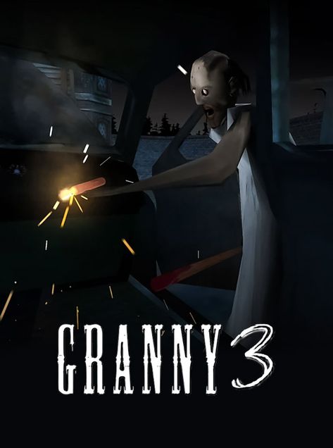 Granny 3 Horror Game, Granny Horror Game Picture, Granny Game Funny, Granny Wallpaper, Granny Horror Game, Granny Game, Granny House, Gaming Area, Song Posters