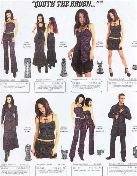 Service Catalog, Maurices Style, Lip Service Clothing, Mall Goth, 90s Fashion Outfits, Grunge Goth, Clothing Catalog, The Embrace