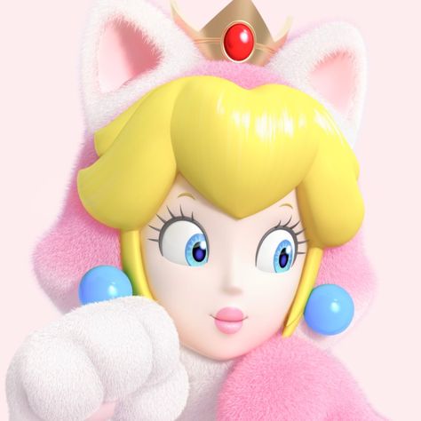 Princess Peach Widget Icons, Princess Peach Icons, Princess Peach Aesthetic, Pfp Princess, Princess Peach Pfp, Peach Pfp, Harmonie Mario, Mario Princesses, Aesthetic Princess