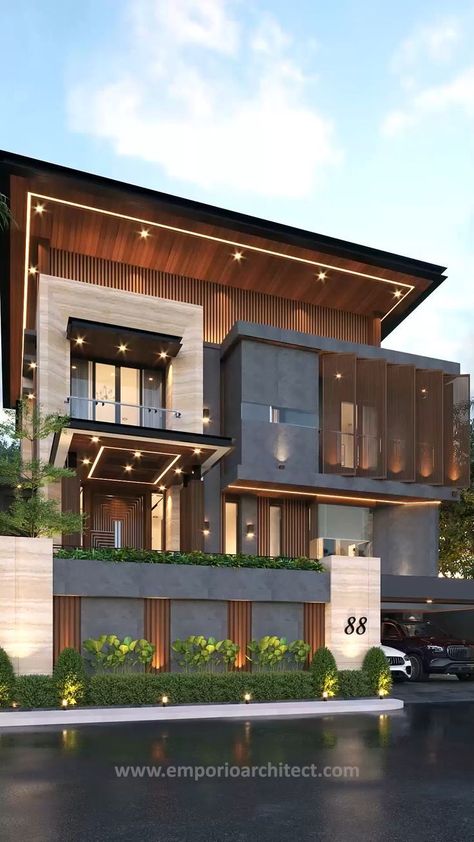 Labas Ng Bahay, House Outer Design, Eksterior Modern, Best Modern House Design, Building House Plans Designs, Architectural Design House Plans, Architect Design House, Modern Exterior House Designs, House Arch Design