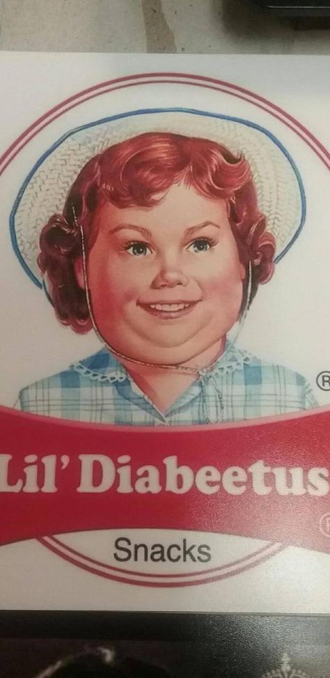 Uhhh lil debbie ate too many of her snacks......or lol diabeetus Lil Diabeetus, Lil Debbie, Little Debbie, Silly Pictures, Random Stuff, Funny Memes, Snacks, Baseball Cards, Memes