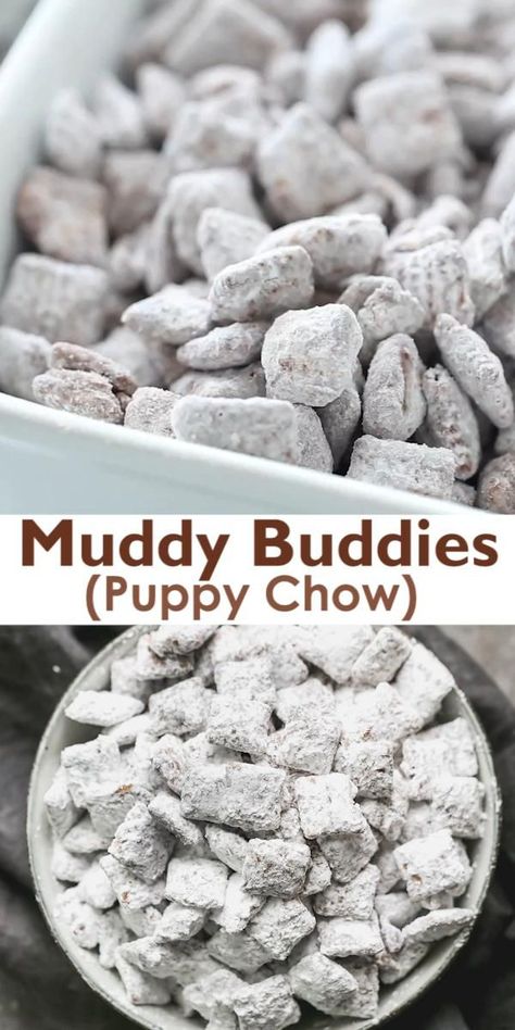 Puppy Chow Chex Mix Recipe, Chex Mix Puppy Chow, Chow Puppy, Beaux Desserts, Puppy Chow Recipes, Chex Cereal, Chex Mix Recipes, Muddy Buddies, Snack Mix Recipes