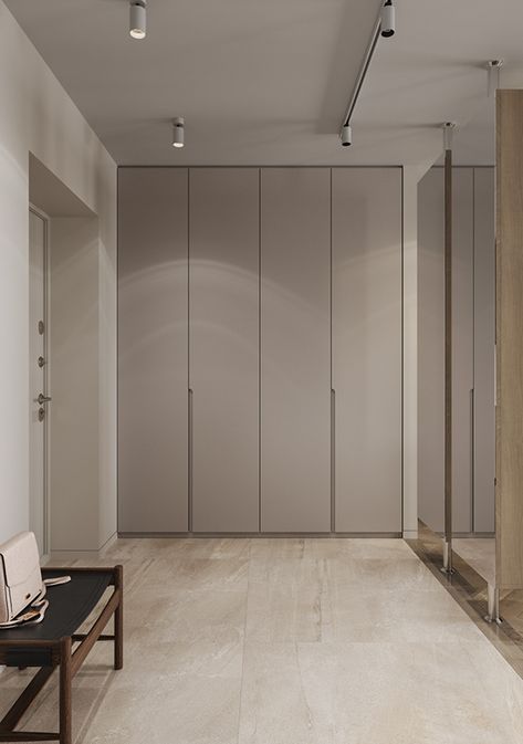 Bedroom Closet Inspirations, Corridor Wardrobe, Closet With Doors, Vstupná Hala, Bedroom Cupboards, Wardrobe Door Designs, Luxury Closets Design, Modern Closet, Wardrobe Interior Design